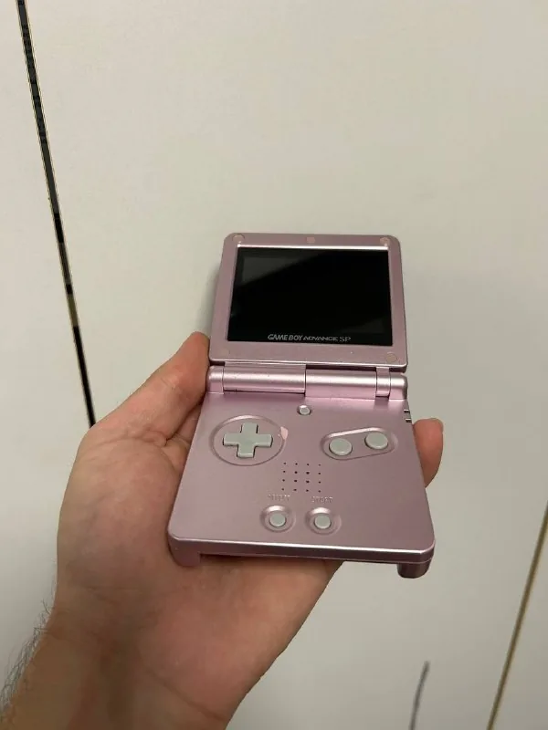 Nintendo Game Boy Advance SP AGS-101, 12 картриджей, чехол 1