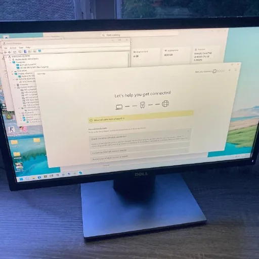 ПК, монитор Dell SE2216H, клавиатура Fantech MK876 Atom TKL