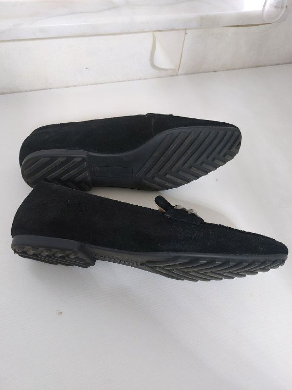 Franco Sarto замшевые туфли черные, размер 38 2