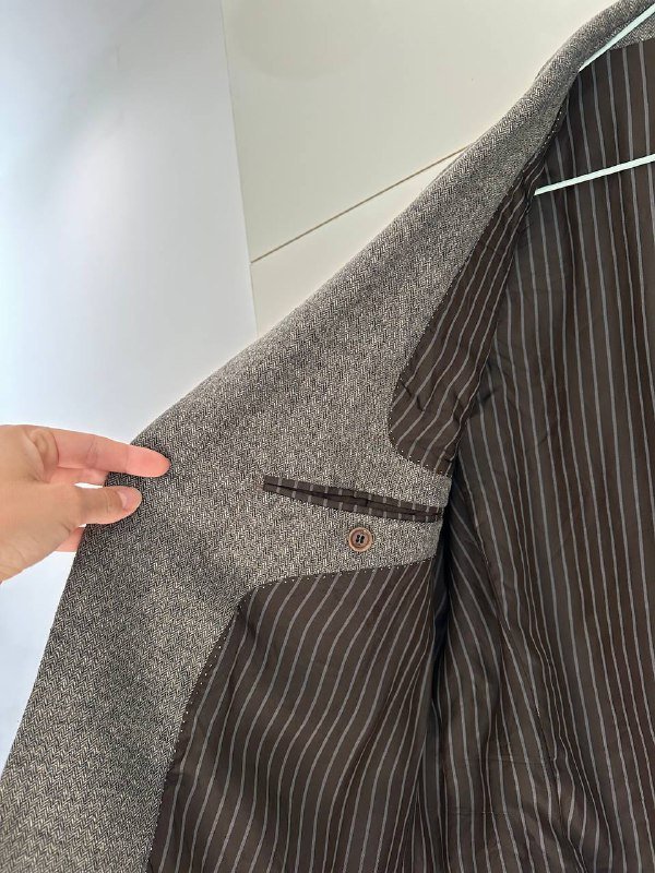 Мужской пиджак хлопок размер M-L 2