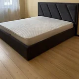 Холодильник Samsung, двуспальная кровать, матрас 2