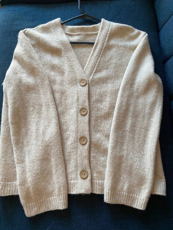 Кардиган из шерсти мериноса, размер L 3