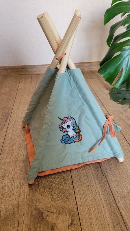 Домик-шалаш для игрушек и кукол 2