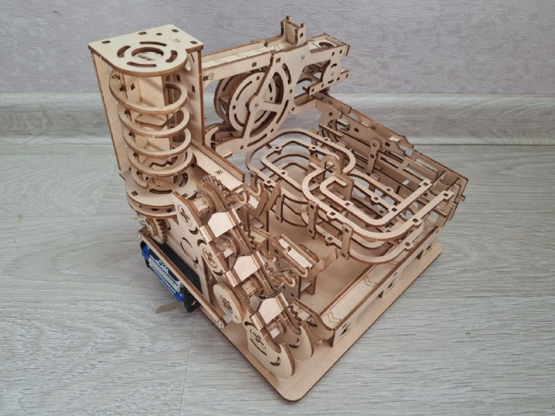 3D деревянный лабиринт-конструктор механический и автоматический 3