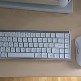 PC, monitor, keyboard, mice, light bar 6