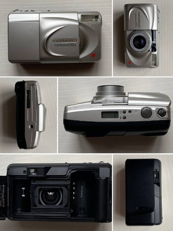 Винтажная камера Olympus SuperZOOM 100G