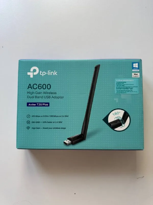 WiFi адаптер TP-Link Archer T2U Plus AC600