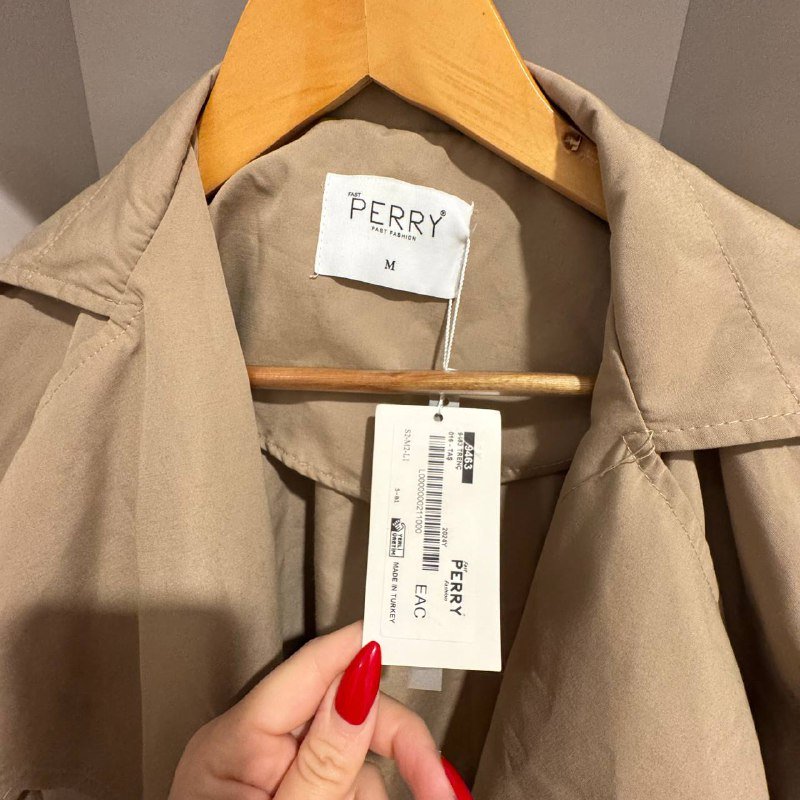 Пальто тренч Perry M новый с биркой