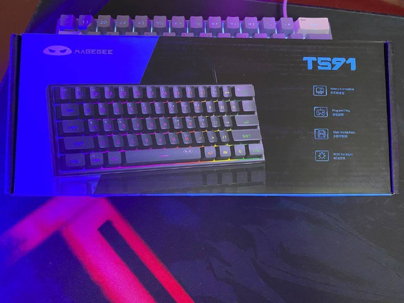 Клавиатура Megegee TS91 мембранная с подсветкой 2