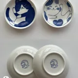 Блюдца с котиками, дизайнерские кружки 1