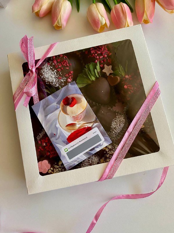 Клубника в бельгийском шоколаде Callebaut, 8 шт 2