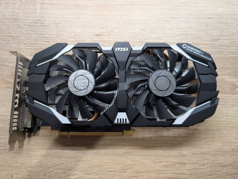 Видеокарта MSI GTX 1060 3 GB