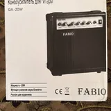 Гитарный комбоусилитель Fabio GA-20W 1