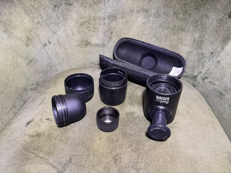 Wacaco Minipresso GR комплект чехол ручная эспрессо-кофеварка