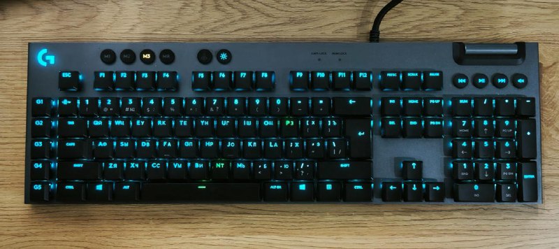 клавиатура Logitech G815 и мышь Logitech G703 2