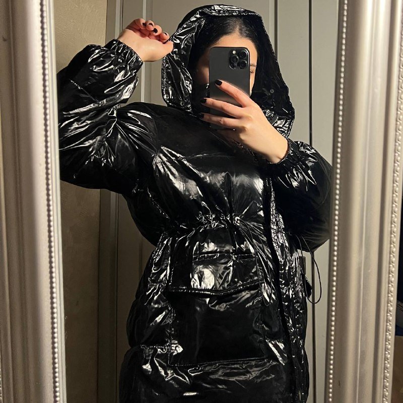 Женский пуховик размер s-m 3