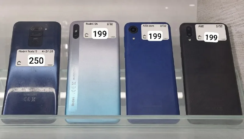 Redmi Note 9, Redmi 9A, Samsung Galaxy A03 Core, Samsung Galaxy A02
