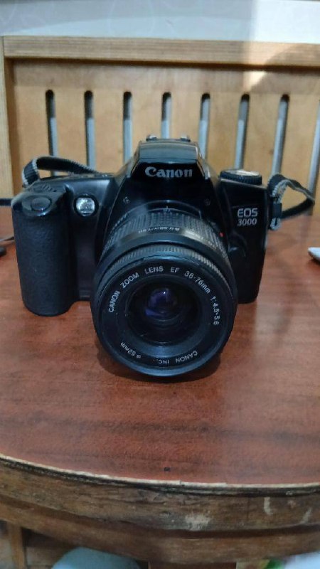 Canon 3000, объектив Canon zoom ef 38-76 3