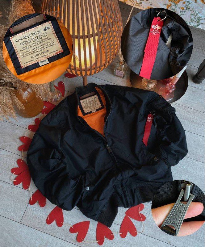 Бомбер Alpha Industries, Харингтон, Бомбер Marlboro