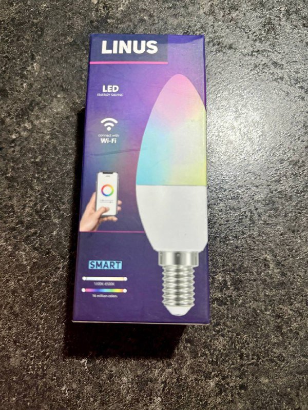 Смарт лампочка с регулировкой цвета Е14 2