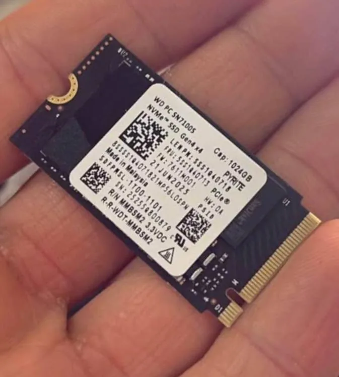 SSD NVMe WD 1Tb