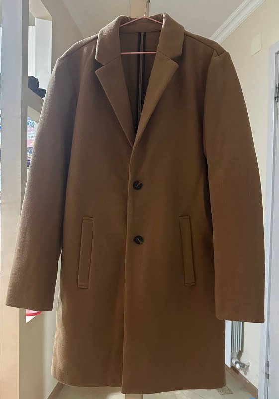 Пальто унисекс новое теплое размер L