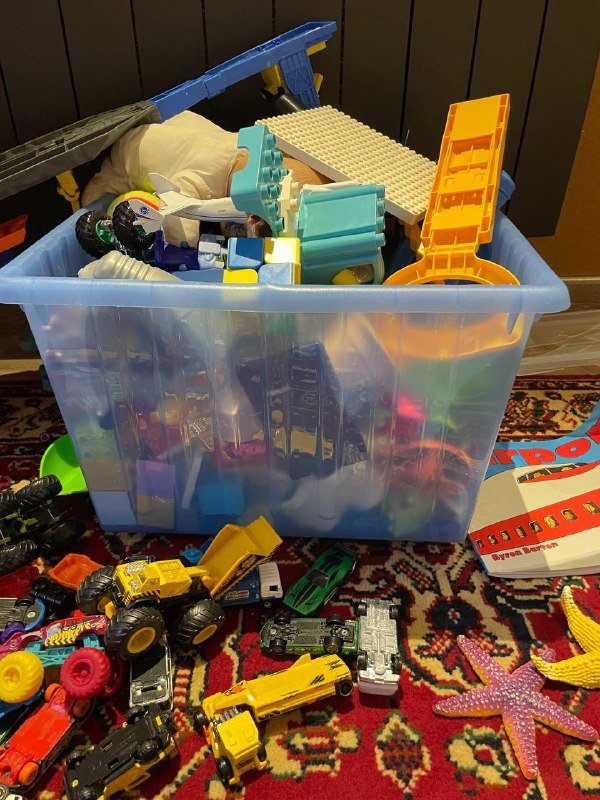 Коробки для игрушек IKEA с колесами 2 шт 2