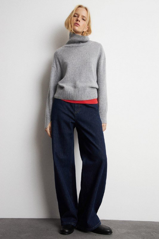 джинсы свободного кроя