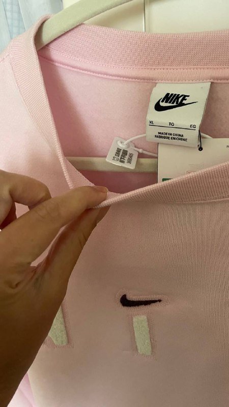 Nike розовый свитер XXL 5