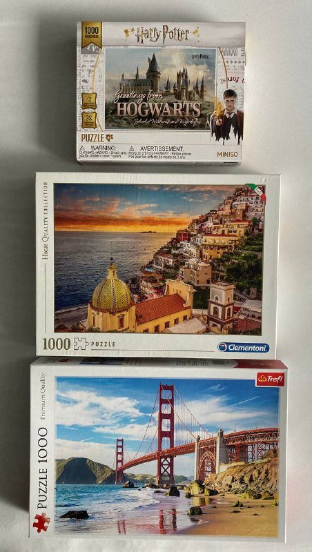 Пазлы Гарри Поттер, Побережье Италии, Мост Golden Gate