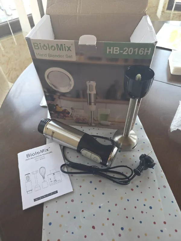 Погружной блендер Biolomix 4-в-1