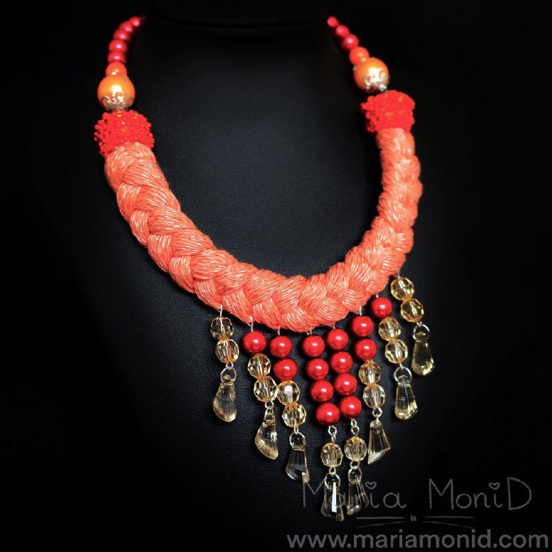 Колье Autumn berries
