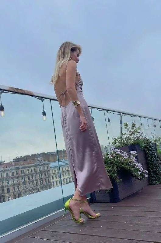 Платье Totti, босоножки Schutz 1