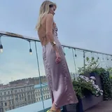 Платье Totti, босоножки Schutz 1