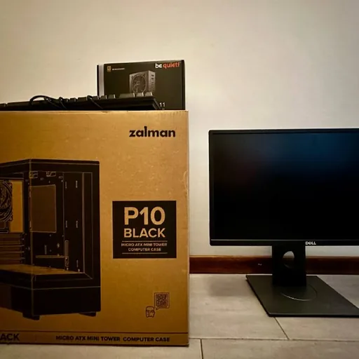 Корпус Zalman P10, клавиатура Razer, блок питания, монитор Dell