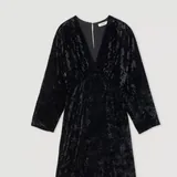 Бархатное платье Sandro 2