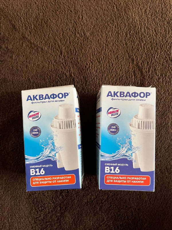 Сменные кассеты для фильтра Аквафор B16 2 шт