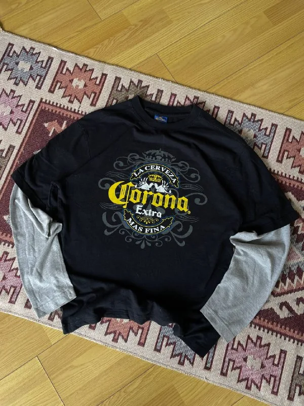 Винтажный лонгслив Corona Extra 2006 года 1
