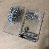 Накладные ногти, украшения, очки, трафарет, порошок, фломастеры, ручки, люверсы 9