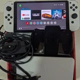 Nintendo Switch OLED полный комплект 1