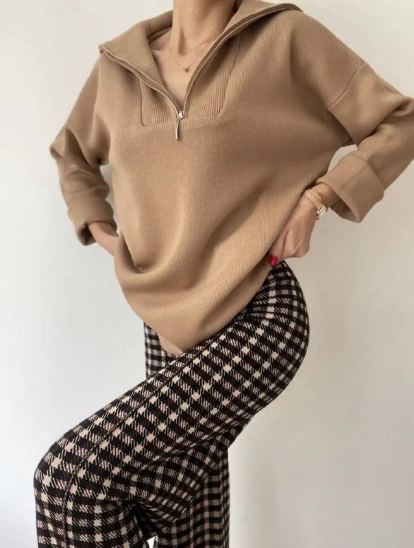 Джемпер на молнии 2