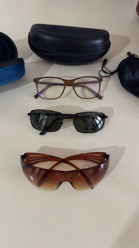 Очки, чехлы