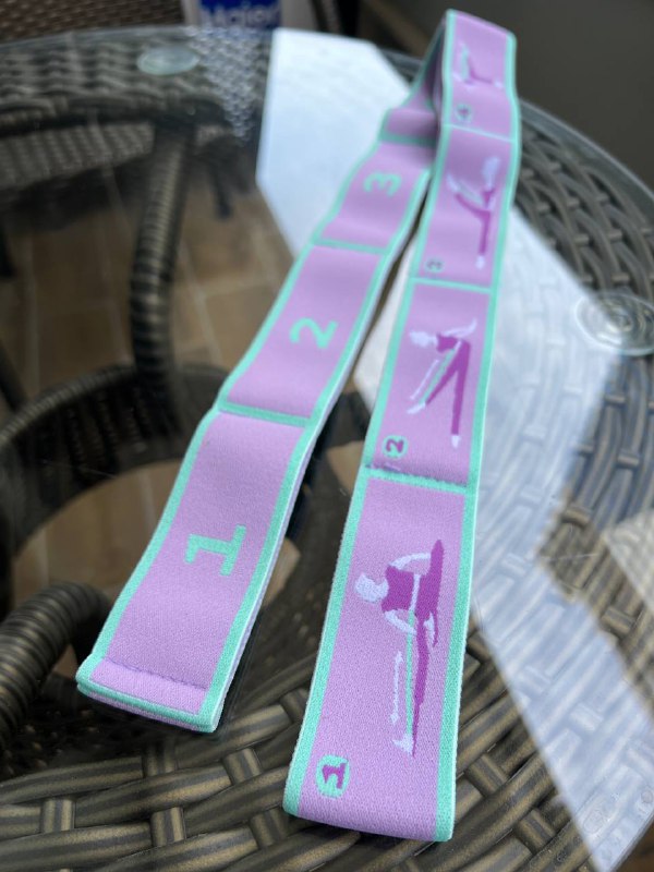 Лента эластичная для пилатеса и растяжки 3