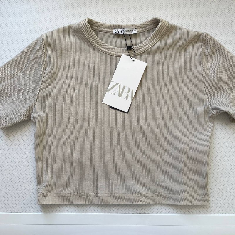 Кардиган, Кроп-футболка Zara 5