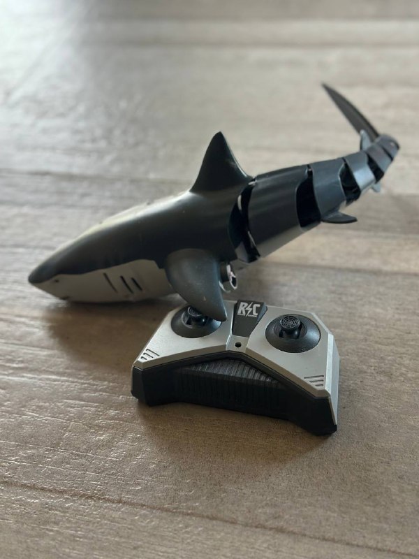 Акула на пульте управления