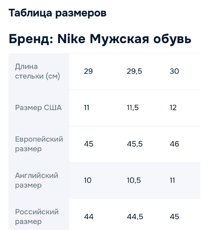Мужские кроссовки Nike размер 45 4