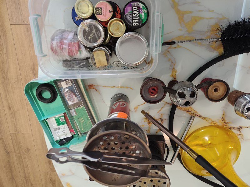 Кальян CWP Razor с чашами и аксессуарами 6