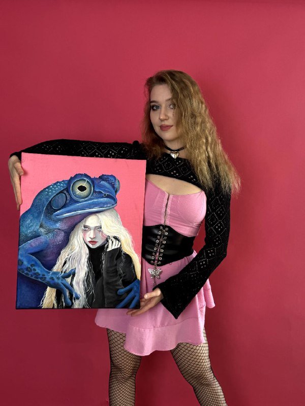 Картины с лягушками