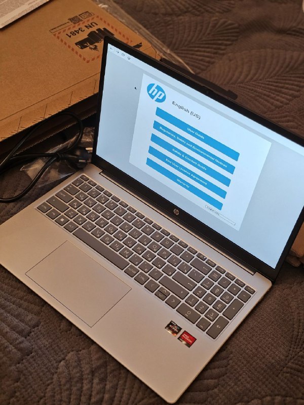 Новый ноутбук HP Notebook 15 5