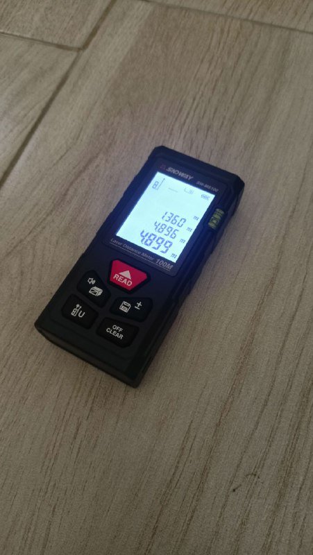 Дальномер лазерная рулетка Sndway 100м 3